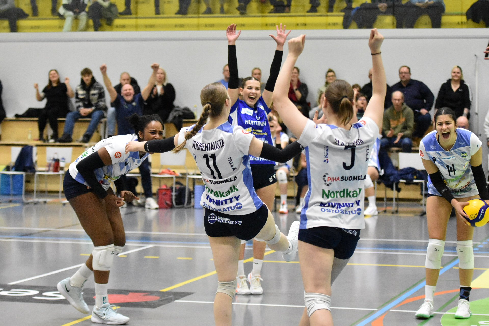 LP-Vampula palasi voittokantaan - OrPo JymyVolleyta parempi