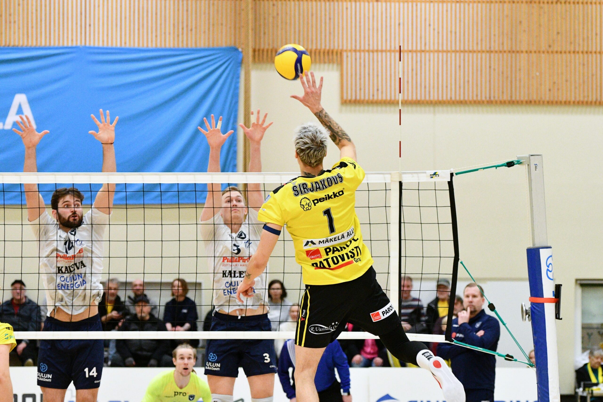 KyKy-Betset kesti hermopelin – AC Oulu Volley kaatui viidessä erässä