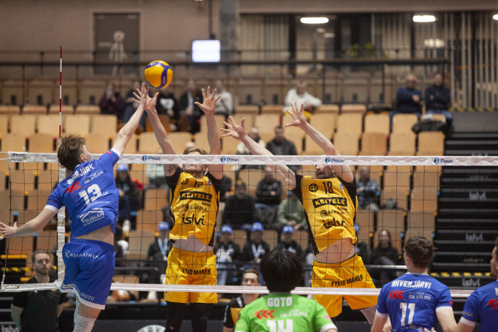 Akaa-Volley jaksoi painaa puhtaan vierasvoiton Kuopiossa