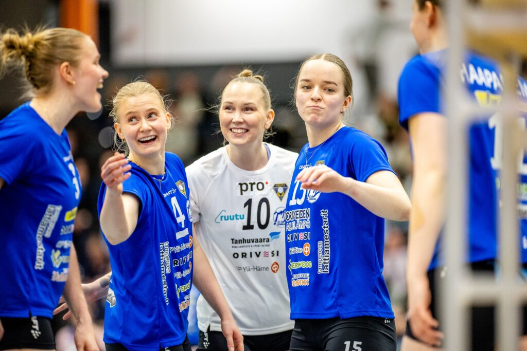 Lempo-Volley syttyi taistoon - OrPo nousi voittoon