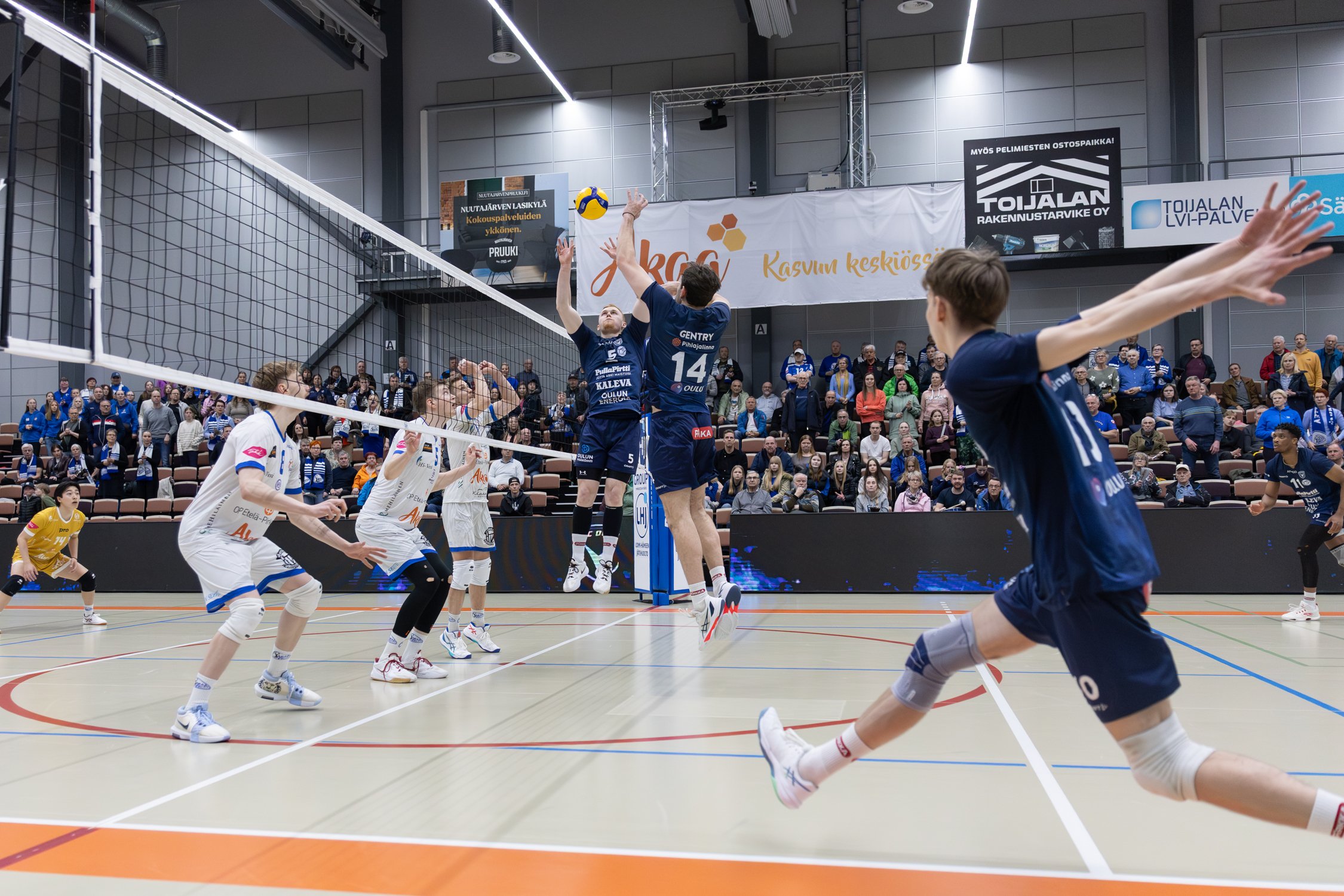 AC Oulu Volley laittoi Akaa-Volleyn siltaan