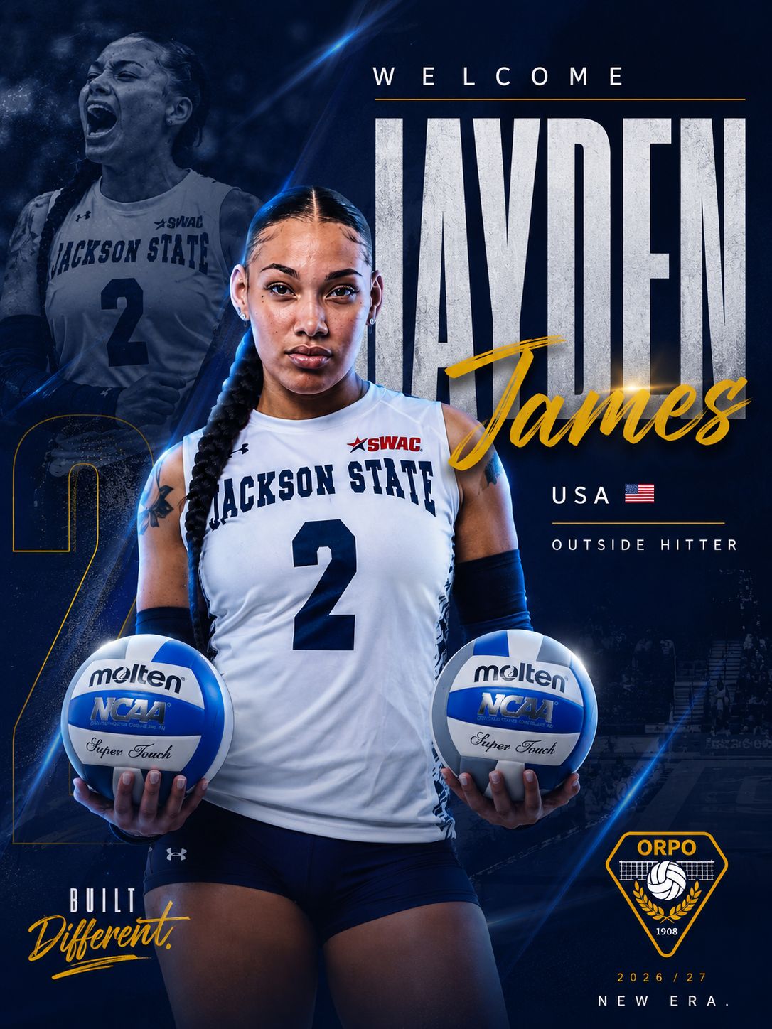 Jayden James OrPom yleispelaajavahvistus
