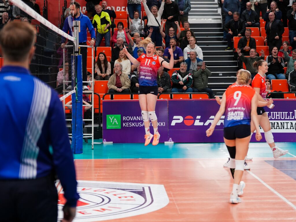 Arctic Volley kaatoi JymyVolleyn 3–1, neljäs erä 29–27