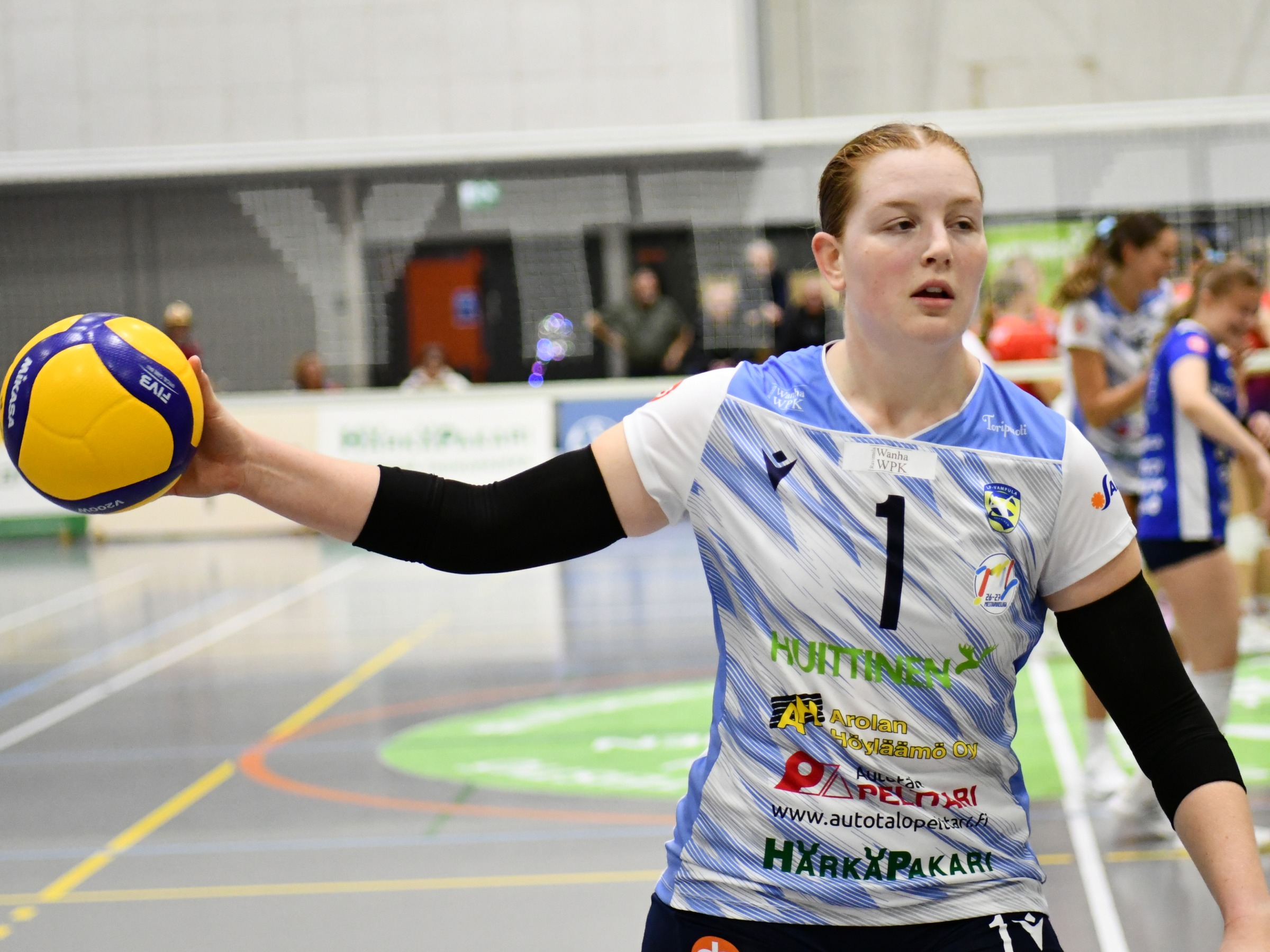 Taylor Humphrey palkittiin LP-Vampulan parhaana pelaajana. Kuva Antti Kaskinen
