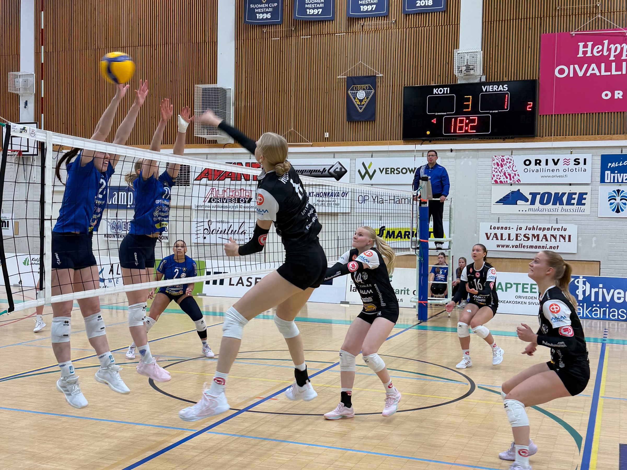 LP Kangasala oli tyly vieras Orivedellä