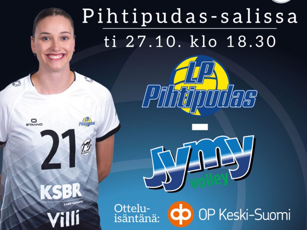 LP Pihtipudas valmiina JymyVolley-peliin