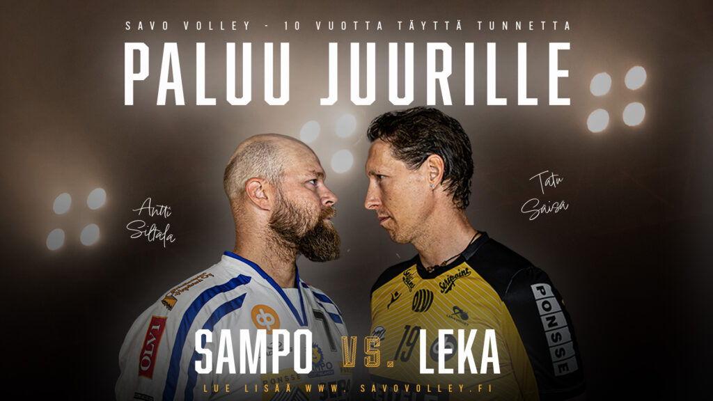 ”Vanhat” starat palaavat pelikentälle - Savo Volley täyttää kymmenen vuotta.